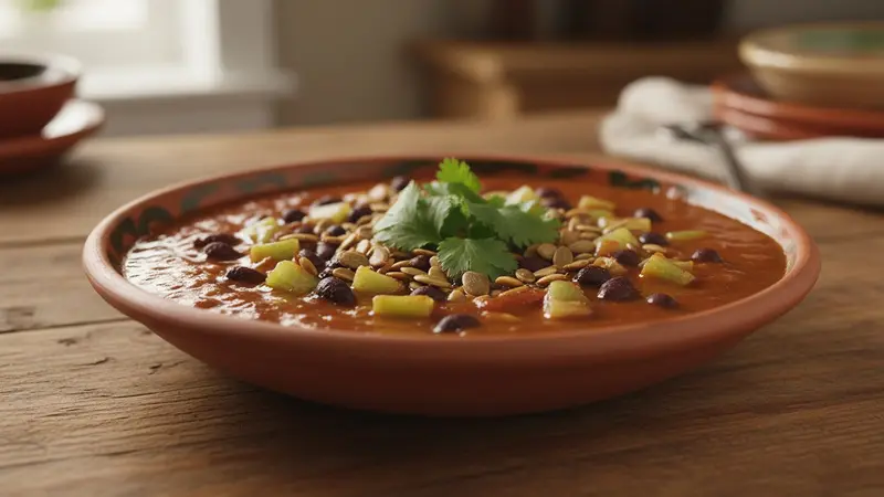 Nopal & Black Bean Prebiotic Stew